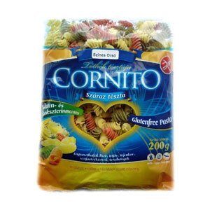 CORNITO Těstoviny spirály barevné bez lepku 200g