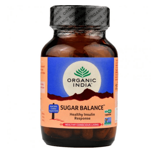 Organic India Organic Indie Sugar Balance – hyperglykémie, metabolismus 60 kapslí