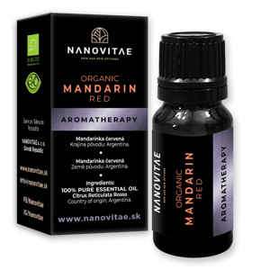 NANOVITAE MANDARINKA esenciální olej – ORGANIC quality 10ml