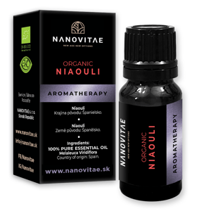 NANOVITAE NIAOULI esenciální olej – ORGANIC quality 10ml