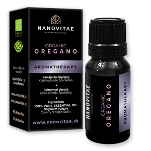NANOVITAE OREGANO esenciální olej – ORGANIC quality 10ml