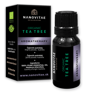 NANOVITAE TEA TREE esenciální olej - ORGANIC quality 10ml