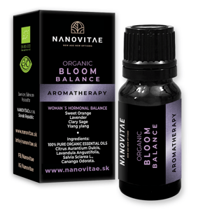 Nanovitae BLOOM BALANCE – směs esenciálních olejů – ORGANIC quality 10ml