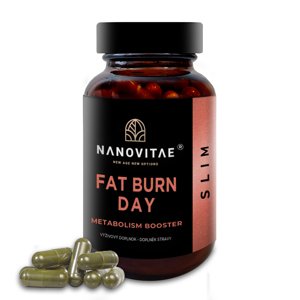 Nanovitae FAT BURN DAY METABOLISM BOOSTER 80 kapslí