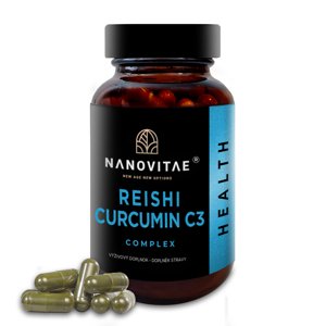 Nanovitae REISHI CURCUMIN C3 COMPLEX 80 kapslí