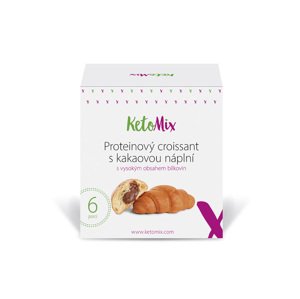 KetoMix Proteinový croissant s kakaovou náplní 6 x 50 g