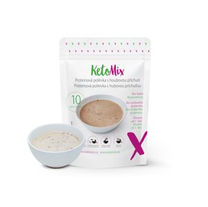 KetoMix Proteinová polévka s houbovou příchutí (10 porcí) 250 g