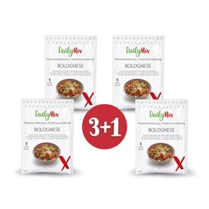 DailyMix Proteinové těstoviny Bolognese 3+1 zdarma